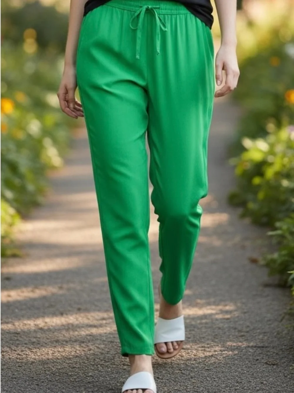Lauren Ralph Lauren Silk Pants Women 8